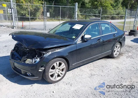 2009 Mercedes-Benz C 300 Luxury 4Matic from USA, damaged, VIN WDDGF81X39F202841